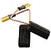 Spazzole di carbone per Hitachi DH 22PB - 6,5 x 9 x 17 mm - coppia - Foto miniatura 2