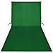 Fondale in Cotone Verde senza Supporto 600x300 cm per Croma Key - Foto miniatura 2