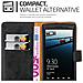 Custodia Compatibile Con Nokia Lumia 929 / 930 In Nero Grafite - Coperchio Protettiva Con Chiusura Magnetica, Funzione Stand E Tasca Per Le Carte - Foto miniatura 2