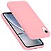 Custodia Compatibile Con Apple Iphone Xr In Liquid Rosa - Coperchio Protettivo In Silicone Tpu Flessibile - Foto miniatura 5