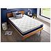 Materasso Actiflex Confort 70x220cm - Spessore : 26cm - Molle Insacchettate E Memory Foam - Moderatamente Rigido - Foto miniatura 3