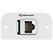 Konnect 54 Alu - Modulares Faceplate-snap-in - Rj-45 (7441000527)  - Foto miniatura 1