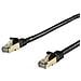 Cavo di rete Ethernet RJ45 CAT6a da 5m - Nero - Foto miniatura 1