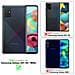 Custodia Compatibile Con Samsung Galaxy A51 In Nero Carbone - Coperchio Protettiva Con Chiusura Magnetica, Funzione Stand E Tasca Per Le Carte - Foto miniatura 2