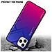 Custodia Compatibile Con Apple Iphone 11 Pro Max In Viola - Rosso - Coperchio Protettivo Bicolore In Vetro Temperato E Silicone Tpu - Foto miniatura 4