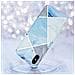 Custodia Compatibile Con Apple Iphone X / Xs In Marmo Grigio Bianco Blu No. 2 - Coperchio Protettivo In Silicone Tpu Con Motivo A Mosaico - Foto miniatura 4