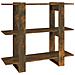 Libreria / divisorio Rovere Fumo 100x30x87 Cm - Foto miniatura 2