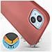 Cover Per Iphone 14 Plus In Silicone Semi-rigido Soft-touch Rosa Cipria - Foto miniatura 5