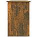 Scrivania Rovere Fumo 100x50x76 Cm In Legno Multistrato - Foto miniatura 9