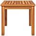 Tavolino Da Salotto 40x40x36 Cm In Legno Massello Di Acacia - Foto miniatura 3