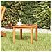 Tavolino Da Salotto 40x40x36 Cm In Legno Massello Di Acacia - Foto miniatura 1