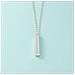Collana Con Pendente Rettangolare Silver - Foto miniatura 2