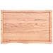 Piano Tavolo Marrone Chiaro 100x60x (2-6) cm Rovere Non Trattato - Foto miniatura 6