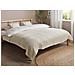 Copriletto Cotone Beige Chiaro 200 X 220 Cm Chagyl - Foto miniatura 1