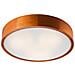 Lampada A Soffitto Eveline - Marrone - Legno, Vetro - 8x47x47 Cm - Foto miniatura 1