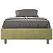 Letto Sommier Azelia 130x190 Rete E Contenitore Tè Verde - Foto miniatura 1