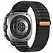 Elegante Cinturino In Nylon Per Samsung Galaxy Watch Ultra - 22 Mm Black - Foto miniatura 1