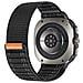 Elegante Cinturino In Nylon Per Samsung Galaxy Watch Ultra - 22 Mm Black - Foto miniatura 6