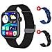 Smartwatch Con 3 Cinturini Modello Inspiria, Nero - Foto miniatura 2