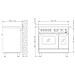 Cucina Elettrica PD96MFTE / 5I 5 Fuochi a Gas Forno Elettrico Multifunzione Ventilato Classe A Dimensioni 90 cm Colore Acciaio Inox - Foto miniatura 4