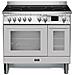 Cucina Elettrica PD96MFTE / 5I 5 Fuochi a Gas Forno Elettrico Multifunzione Ventilato Classe A Dimensioni 90 cm Colore Acciaio Inox - Foto miniatura 1