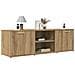 Mobile Porta Tv Rovere Artigianale Legno Multistrato - Foto miniatura 1