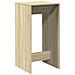 Tavolo Da Bar Rovere Sonoma 51x50x103,5 Cm In Legno Multistrato - Foto miniatura 2