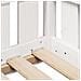 Giroletto Casetta Bambini Bianco 70x140 cm Legno Massello Pino - Foto miniatura 7