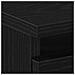 Comodino  con Gamba in Metallo Nero Rovere 40x35x69 cm - Foto miniatura 9