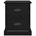 Armadio da Notte 2 pcs Rovere nero 39 x 39 x 47.5 cm - Foto miniatura 7