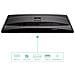 Monitor 27" IPS Flat Q27P4U Wide Quad HD Tempo di risposta 4 ms - Foto miniatura 4
