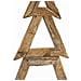 Albero di Natale Marrone 180 cm Legno massello di teak - Foto miniatura 9