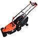 Tagliaerba a Spinta BEMW471BH-GB Larghezza Taglio 38 cm Potenza 1600 W Colore Nero /Arancione - Foto miniatura 1