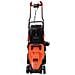 Tagliaerba a Spinta BEMW471BH-GB Larghezza Taglio 38 cm Potenza 1600 W Colore Nero /Arancione - Foto miniatura 3