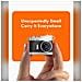 Mini Fotocamera Vlog Portatile: Video Hd 1080p, Schermo Ips 0.96"", Luce Led Black - Foto miniatura 3