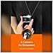 Mini Fotocamera Vlog Portatile: Video Hd 1080p, Schermo Ips 0.96"", Luce Led Black - Foto miniatura 5