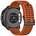 Cinturino In Silicone Liquido Da 22 Mm Compatibile Con Suunto Vertical 2 - Vari Colori Orange - Foto miniatura 3