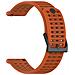 Cinturino In Silicone Liquido Da 22 Mm Compatibile Con Suunto Vertical 2 - Vari Colori Orange - Foto miniatura 1