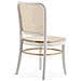 Set Di 2 Sedie Vesta Colore Bienco /rovere, Legno Massello E Rattan Naturale - Foto miniatura 4
