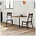Sedie da pranzo 2 pcs Marrone Chiaro 43 x 54 x 89 cm - Foto miniatura 3