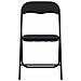 Sedia pieghevole 8 pcs Nero 48 x 44 x 78 cm Velluto - Foto miniatura 5