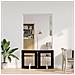 Cancello per cani con supporti 2 pcs Rovere Nero 60 x 60 cm - Foto miniatura 3