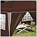Tenda per feste a pop-up 575 x 288 x 245 cm Marrone - Foto miniatura 3