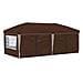 Tenda per feste a pop-up 575 x 288 x 245 cm Marrone - Foto miniatura 4