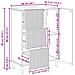 Credenza Bianco Lucido 66 x 34,5 x 90 cm Legno ingegnerizzato - Foto miniatura 9