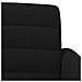 Loveseat con bottoni imbottiti Nero 116 x 67 x 80 cm Tessuto - Foto miniatura 7