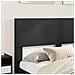 Struttura del letto con stoccaggio e testata Nero 150 x 200 cm - Foto miniatura 2