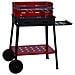 Barbecue a legna o carbone in acciaio regolabile 3 altezze - Foto miniatura 3