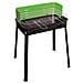 Barbecue a legna o carbone in acciaio regolabile 3 altezze - Foto miniatura 1