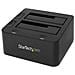 " Docking Station USB 3.0 per doppio Hard Disk SSD / HDD SATA con UASP - Docking Station Disco Rigido 2.5"" / 3.5""- (6.4cm / 8.9cm) " - Foto miniatura 1